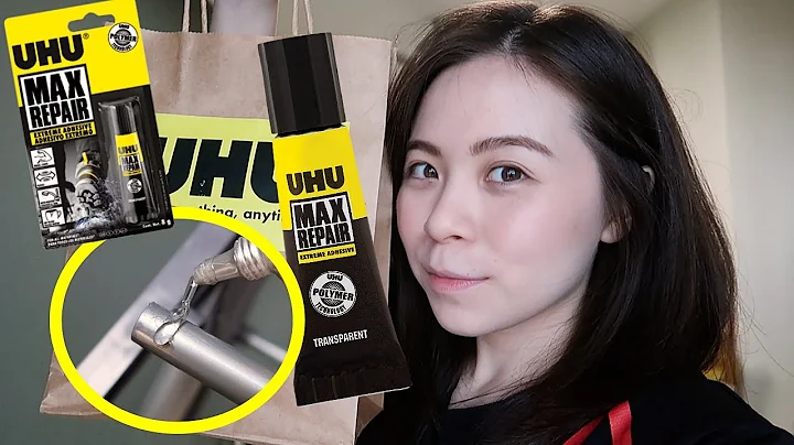 I Tried UHU Max Repair Extreme Adhesive - Does It Work? \\ JQLeeJQ