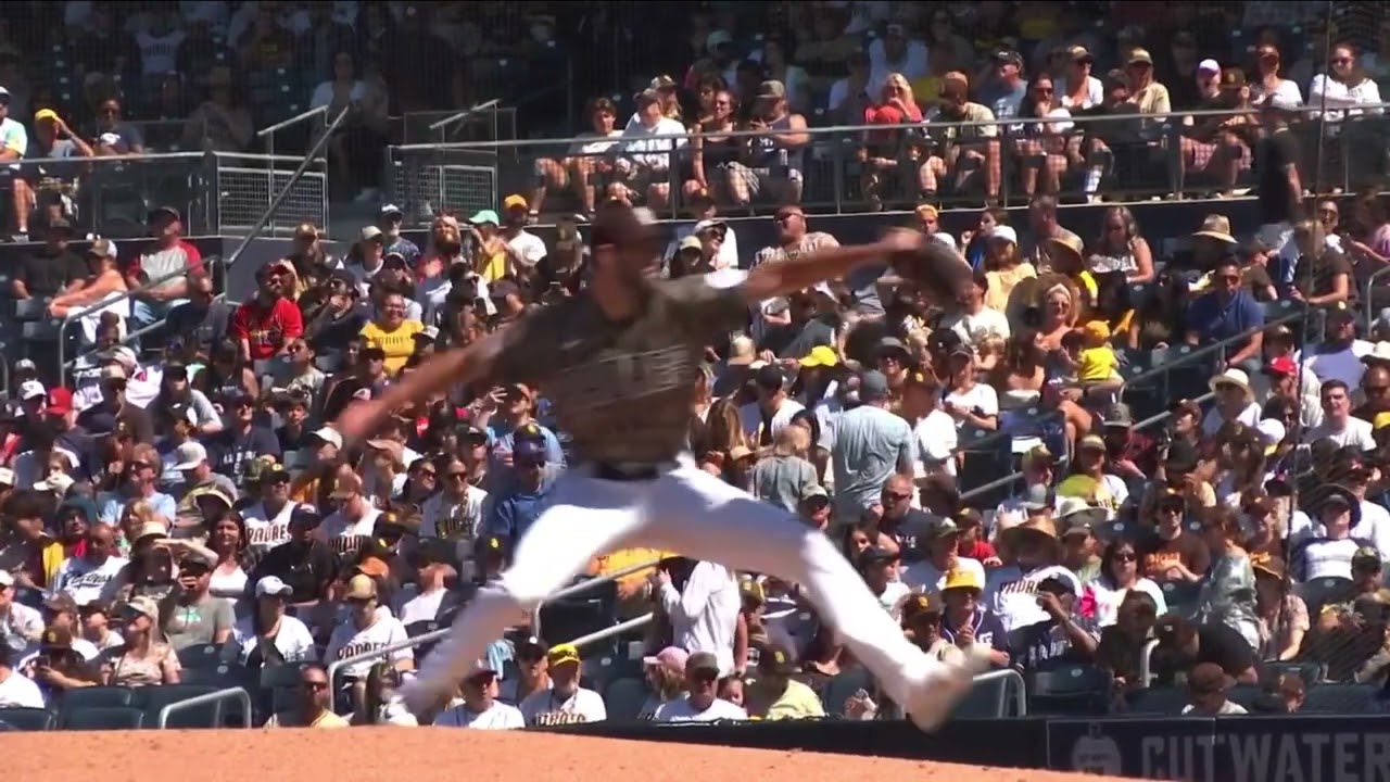 Michael Wacha Windup Slow Motion Pitching Mechanics (3rd Base Side View)