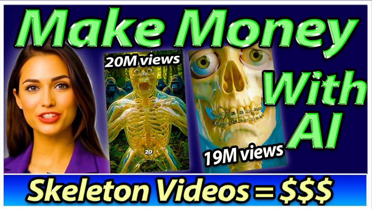 How To Create Viral Skeleton AI Videos (Step-by-Step) | Make Money With ...