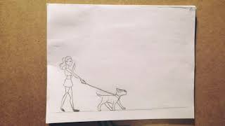 A Walk In The Park - Pencil Animation