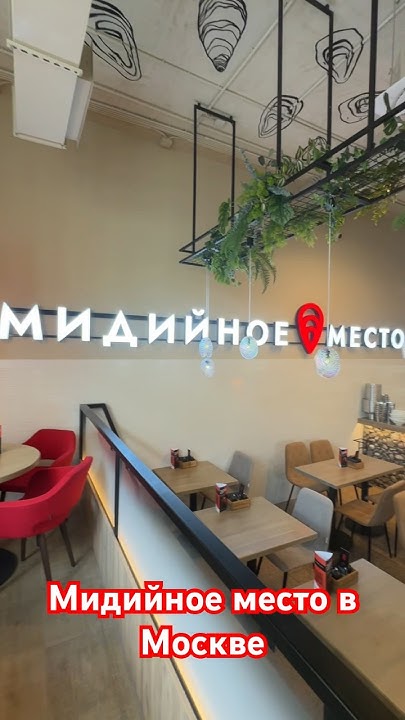 Ресторан в Москве «Мидийное место» на Сретенке. #мидии #мидийноеместо # ...