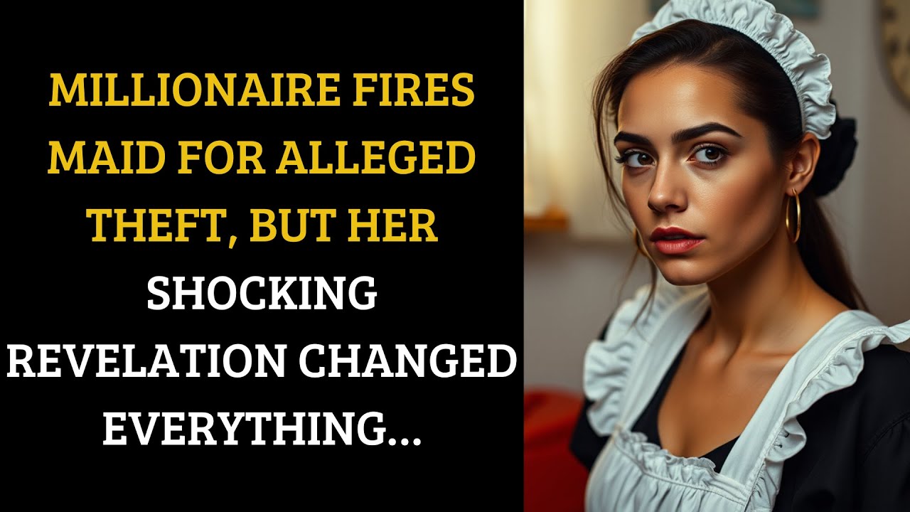 Millionaire Fires Maid for Alleged Theft, But Her Shocking Revelation