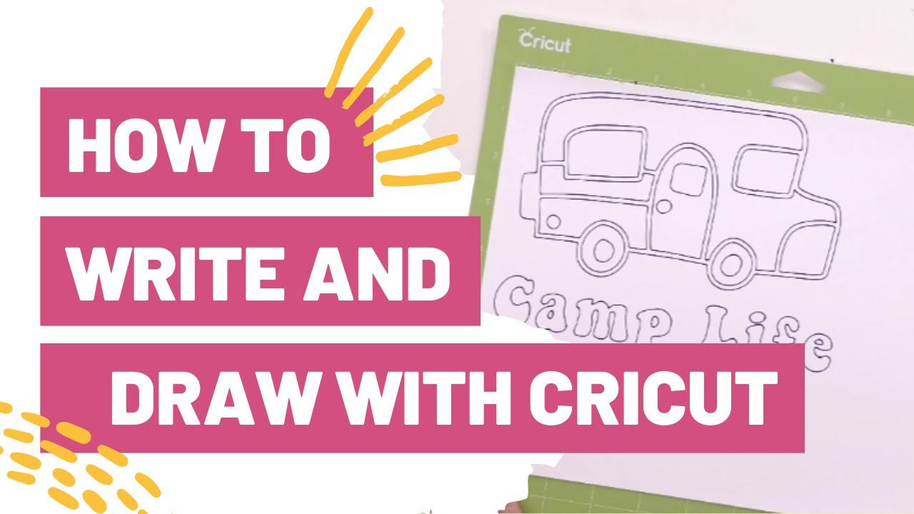 Drawing With Cricut Pens : How To Insert Cricut Pens & Draw with 8 Colors!  