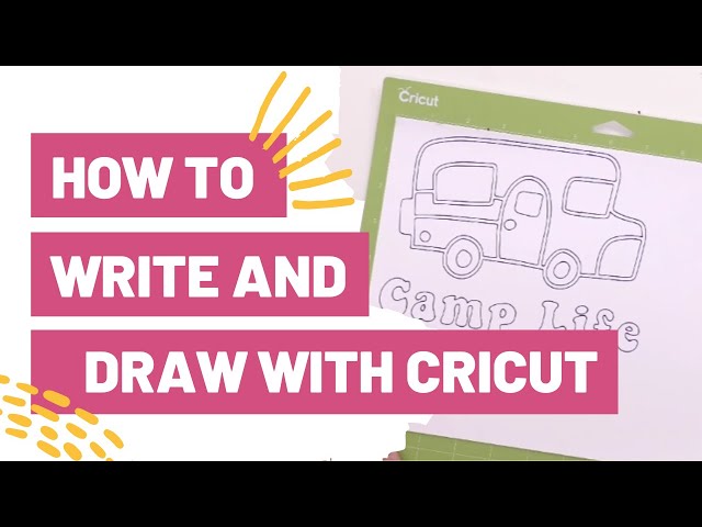 Drawing With Cricut Pens : How To Insert Cricut Pens & Draw with 8 Colors!  