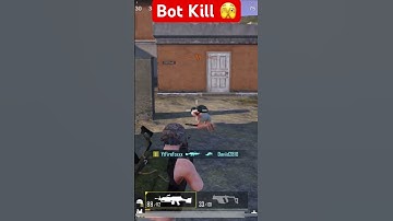 Bot kill 🤖 #pubgmobile #gaming #shorts