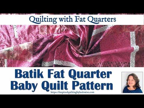 Modern Fat Quarter Quilting On-Point - Inspired Quilting by Lea Louise