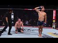 Johnny Walker Lands Flying Knee KO & Attempts the Worm in the Octagon Celebrating
