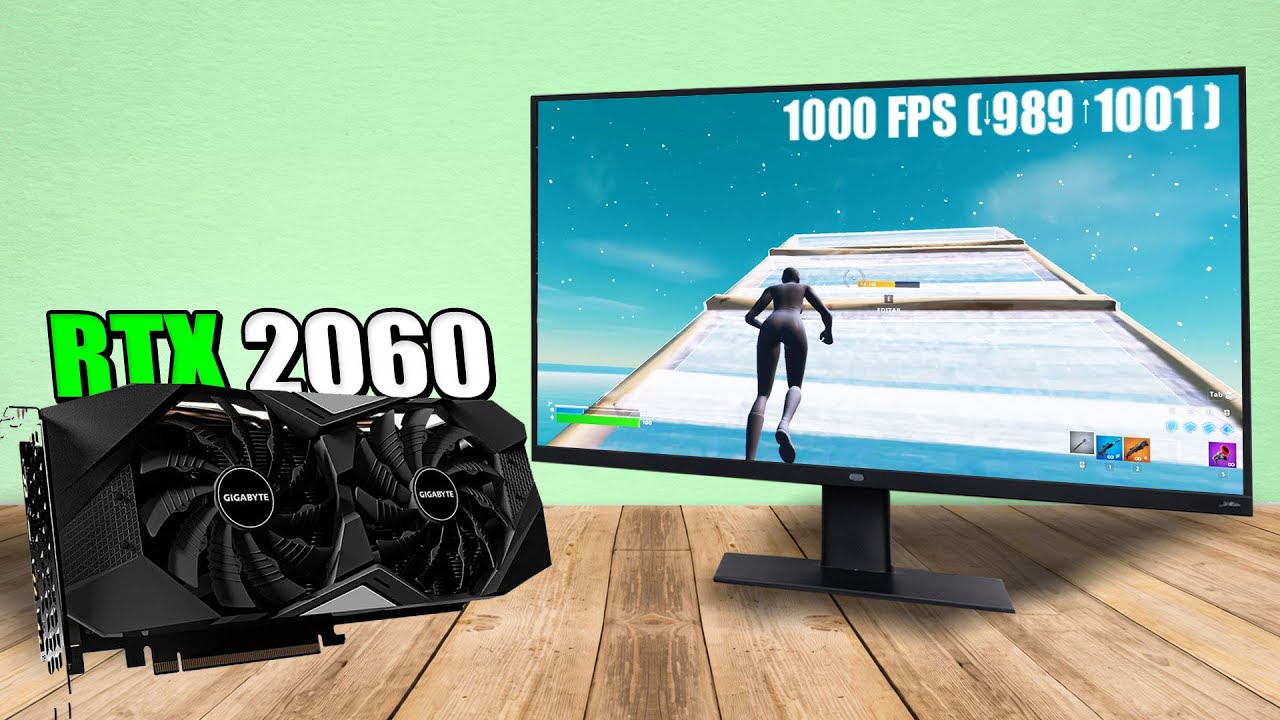 Testando Fortnite numa RTX 2060 (Quantos FPS Ela Realmente Faz?)