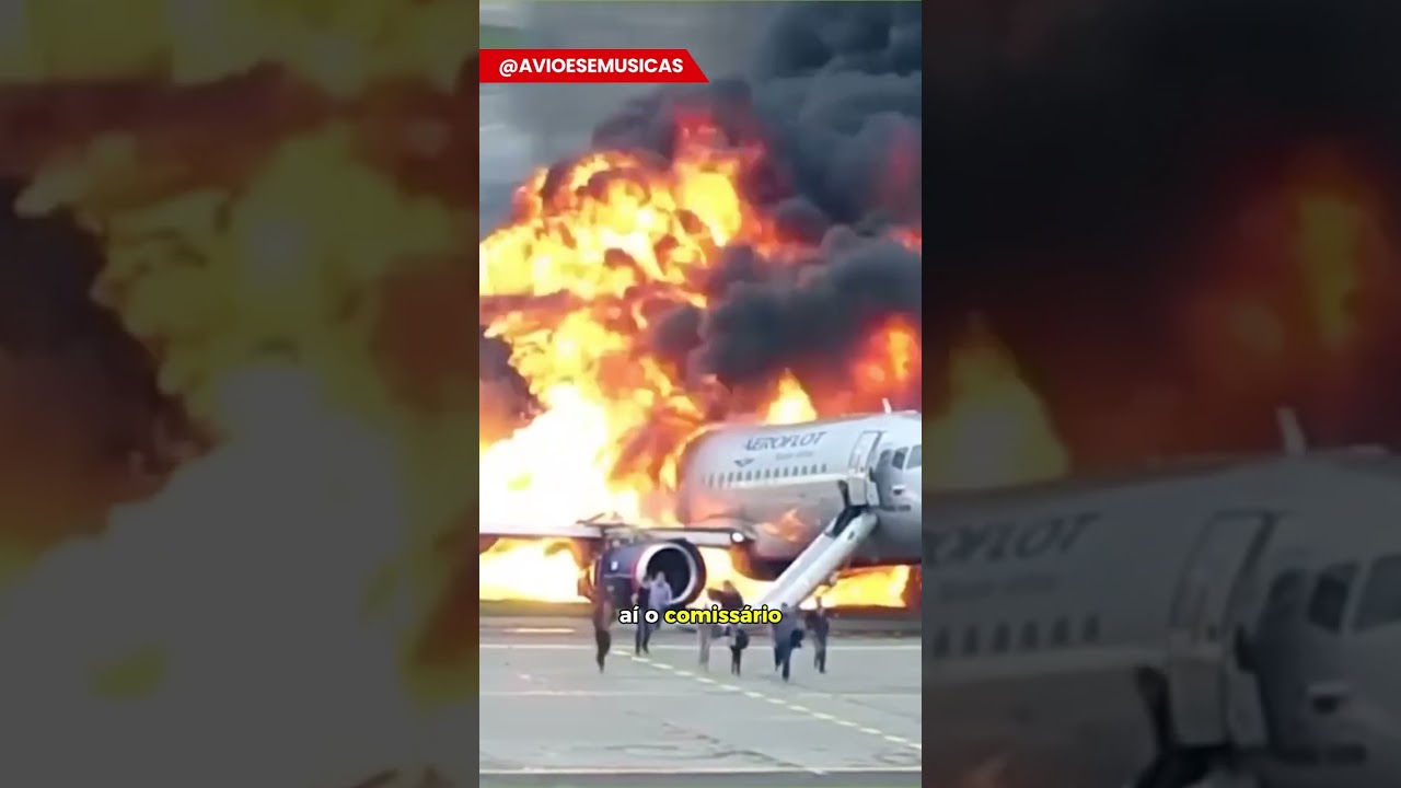 Por que tem que abrir a janela pra pousar e decolar?