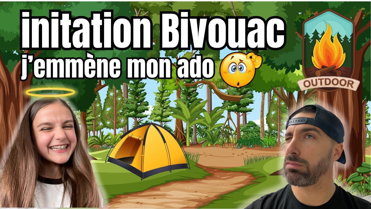 trek et bivouac🏕️ [EPISODE 6] initiation bivouac⛺️reportage « inside ...