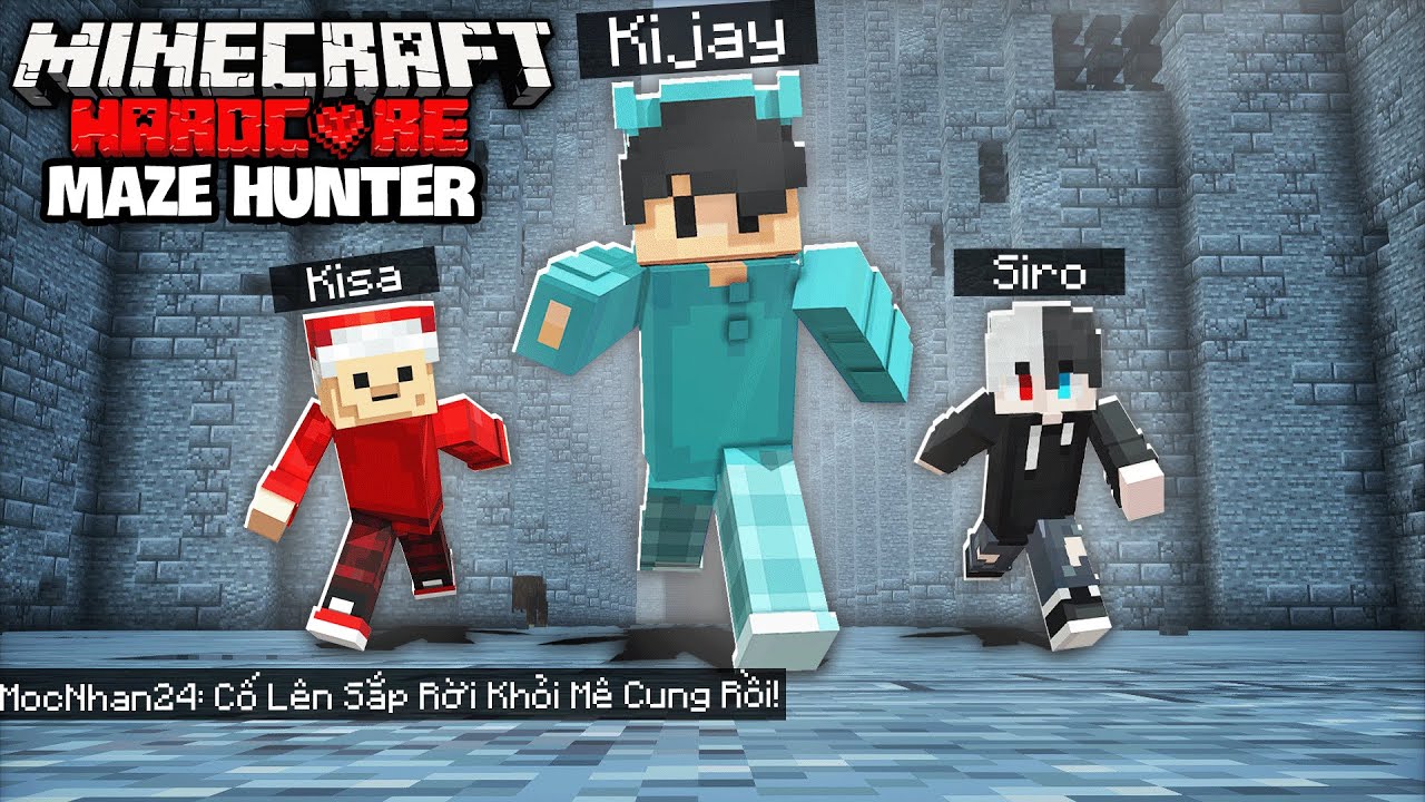 Kijay Tóm Tắt 200 NGÀY MINECRAFT THE MAZE RUNNER Siêu Kinh Dị: Rời Khỏi Mê Cung !?