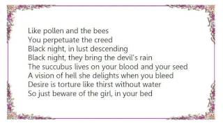 Virgin Steele - The Succubus Lyrics