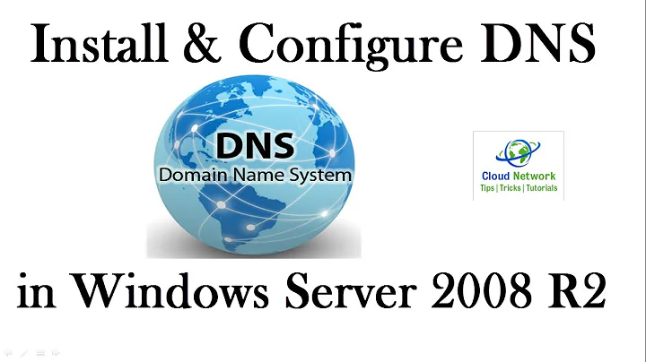 How to Install & Configure DNS – Domain Naming System in Windows Server 2008 R2