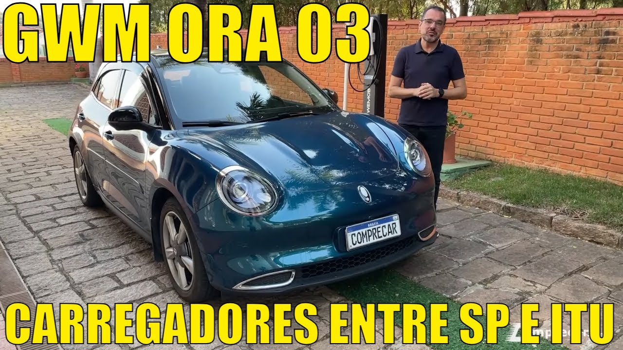 Carregadores rápidos entre São Paulo e Itu - GWM Ora 03