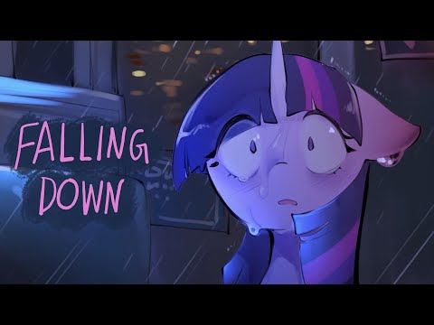 Falling Down || Twilight x Pinkie || MLP animatic [by 扑大妈吃炸鸡]