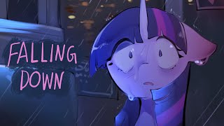 Falling Down || Twilight x Pinkie || MLP animatic [by 扑大妈吃炸鸡]