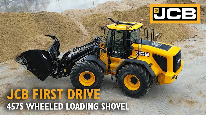 JCB 457S Wheeled Loading Shovel First Drive