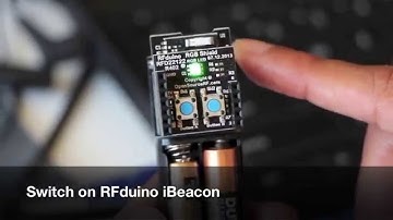 RFduino iBeacon Welcome Home Demo