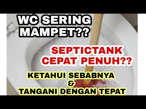 Video: Mengapa penapis tangki septik terus tersumbat?