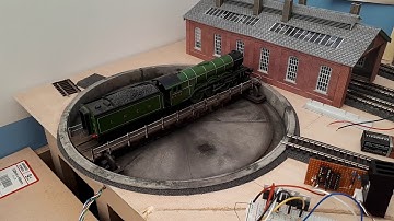 Turntable Stepper Motor Mechanism Test run