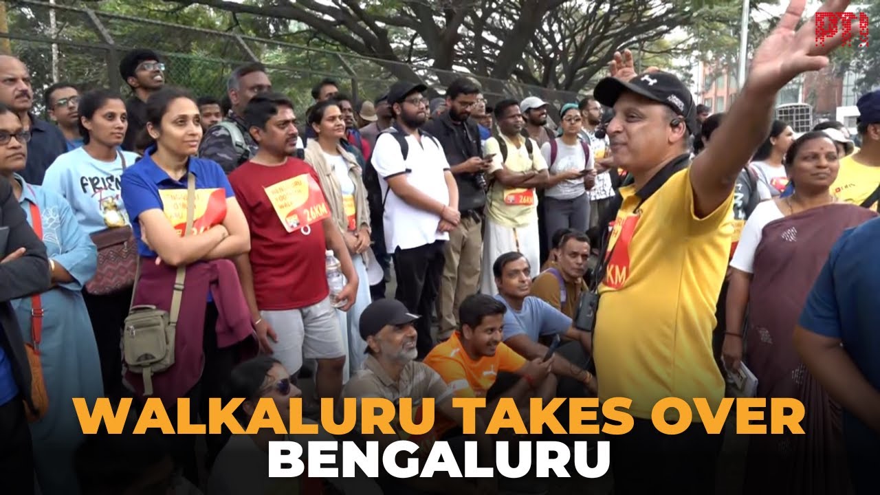 Walkaluru walkathon highlights Bengaluru’s pedestrian infrastructure, encourages walking culture