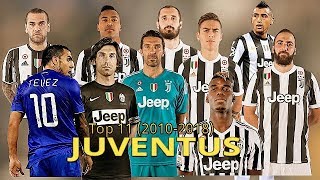 JUVENTUS Top 11 Dream Team (2010-2018) | HD