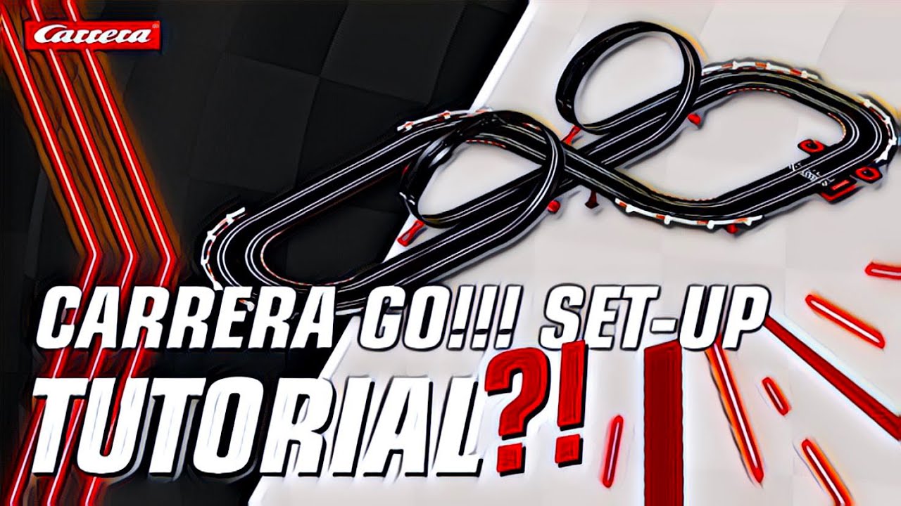 Carrera GO!!! Tutorial | How to set up the Carrera slotcar race track! ⚙️ -  YouTube