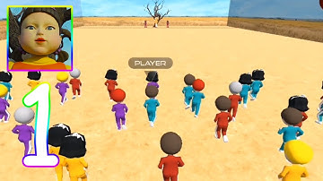 Squid Game Challenge 3D‏ ‏‏- Gameplay Part 1 (iOS, Android)