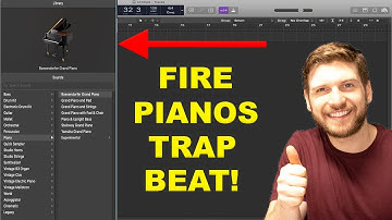 THIS LOGIC PRO X PIANO TRAP BEAT IS FIRE! MAKING A PIANO TRAP BEAT IN LOGIC PRO X (STOCK PLUGINS)