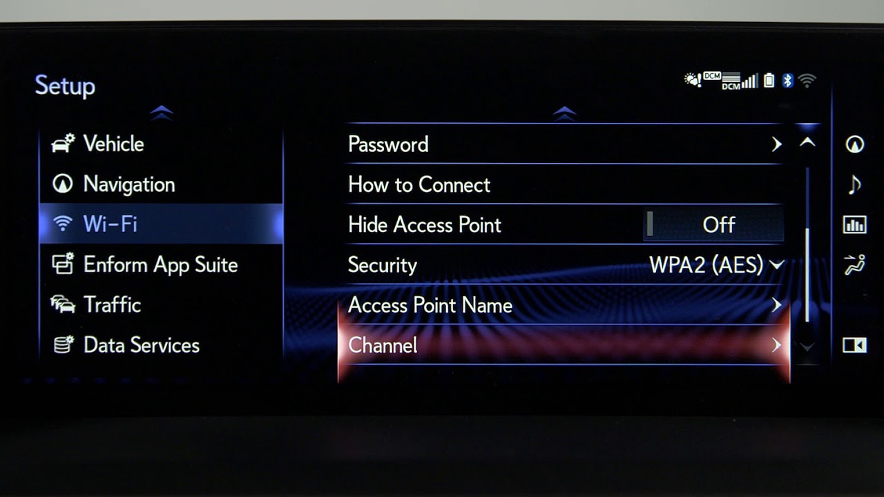 Lexus Enfrom WiFi Invehicle Registration and Activation (Gen 10