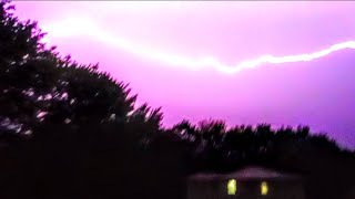 ALL Severe Weather Footage From Bristol CT on 24 a SPC Slight Risk Day 2 Out of 5