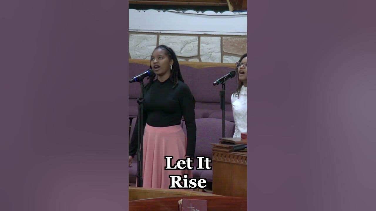 Let It Rise! 🕊️✨Watch our full service on our YouTube page! #praise #worship #singing