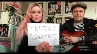 Video thumbnail of "Ellinoora & Juha Tapio - Hiljaisii heeroksii (sankarivideo)"