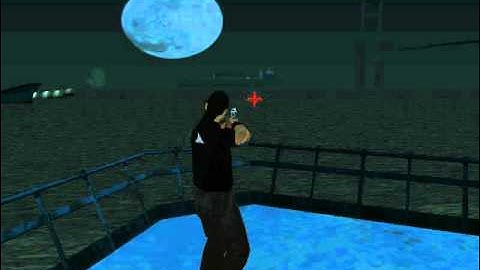 GTA SA/SAMP Red/Black Arrow-Square Crosshair