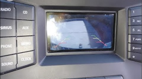 Adding a back up camera to a 2013 F150 Sync1 system - Complete Installation using Forscan