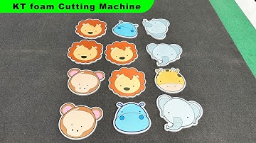 KT Foam Board Cutting Machine | Flatbed Digital Cutter