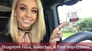 Field Trip to the Drugstore! | Makeup Haul + Swatches