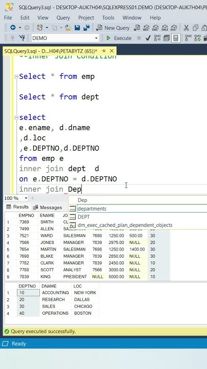 Joins || Inner Join in sql | Add additional column in sql #sql ...