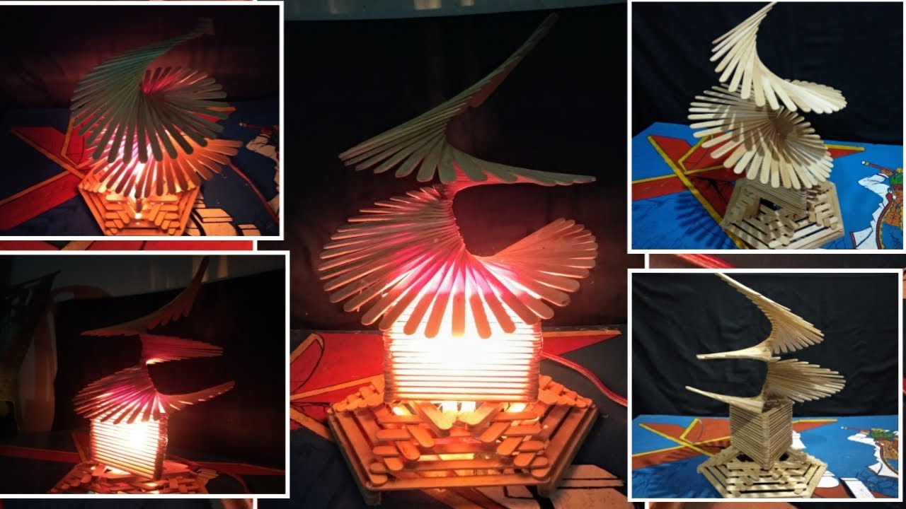 LAMPU TIDUR HIAS, dari STIK ESKRIM #3, ide kreasi