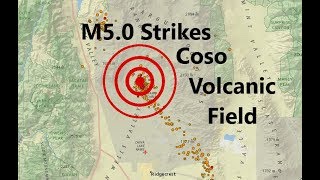 California M5.0 at Coso Volcanic Field - Uplift Continues There - M4.2 Loihi Volcano Hawaii