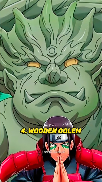 Hashirama Senju top 5 strongest jutsu | Naruto #naruto #anime #shorts