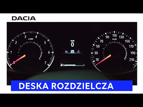Nowa Dacia Sandero: Pierwsze Kroki Kierowcy: Deska Rozdzielcza