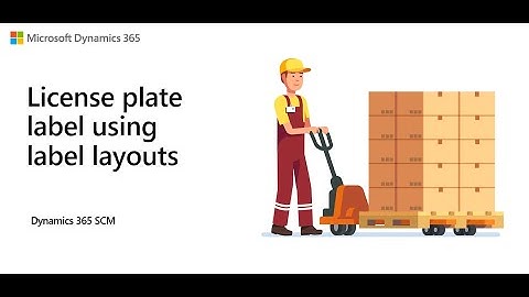 License plate label layouts and printing