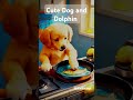 Cute Dog 🐕 and Dolphin 🐬 #trending #ytshorts #shorts #viralvideo #dog #dolphin