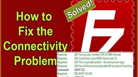 solved Auth TLS problem | Could not connect to server | FTP Error In Hindi | filezilla error