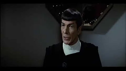 Captain Spock Encourages Admiral Kirk to Assume Co...