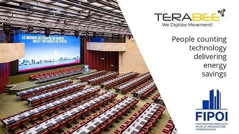 TERABEE FIPOI People Counting technology delivering energy savings