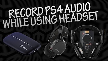 *UPDATED* READ DESCRIPTION!! Record PS4 Audio from Elgato While using Headset!