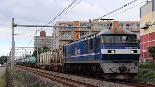 桃太郎EF210-116コキ200形＋タキ4074レ・2025/10/6