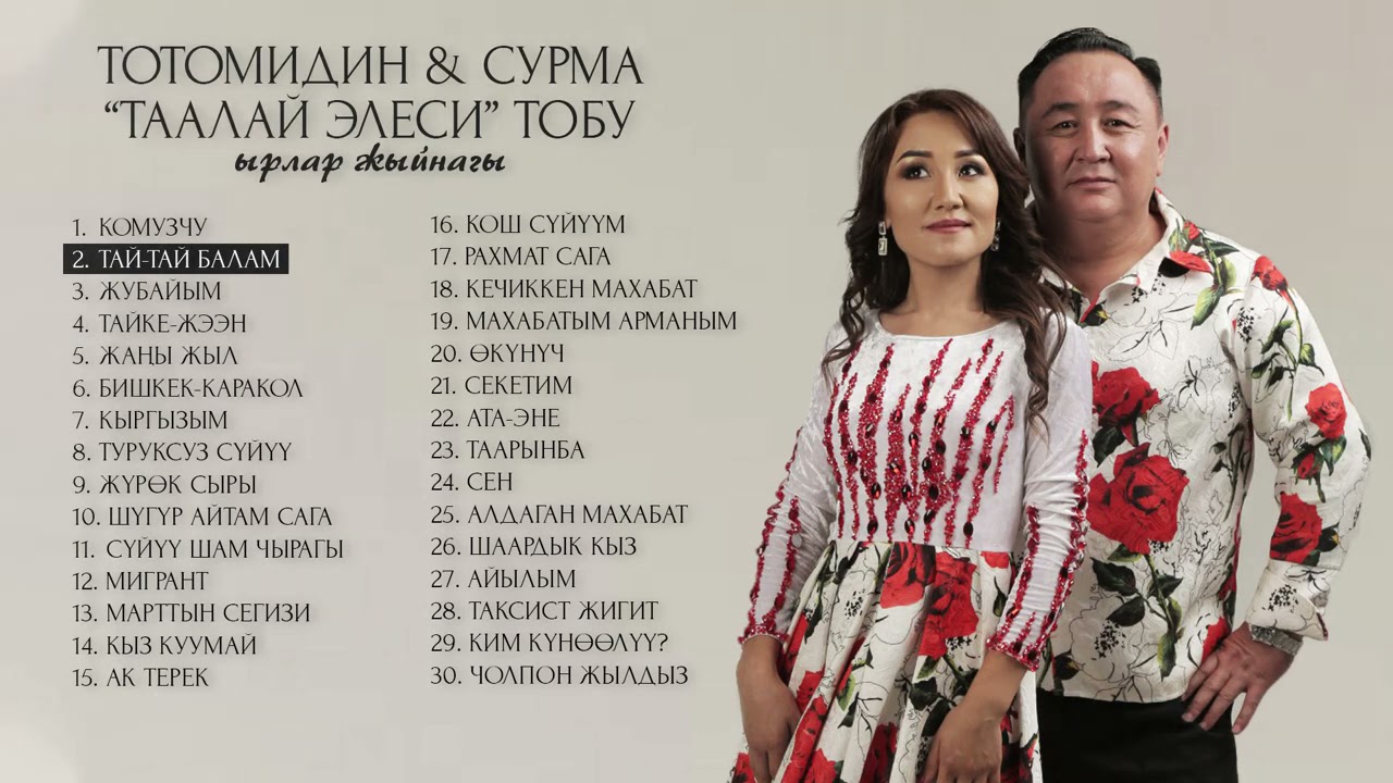 Тотомидин, Сурма & Таалай Элеси'нин Ырлар Топтому 2021